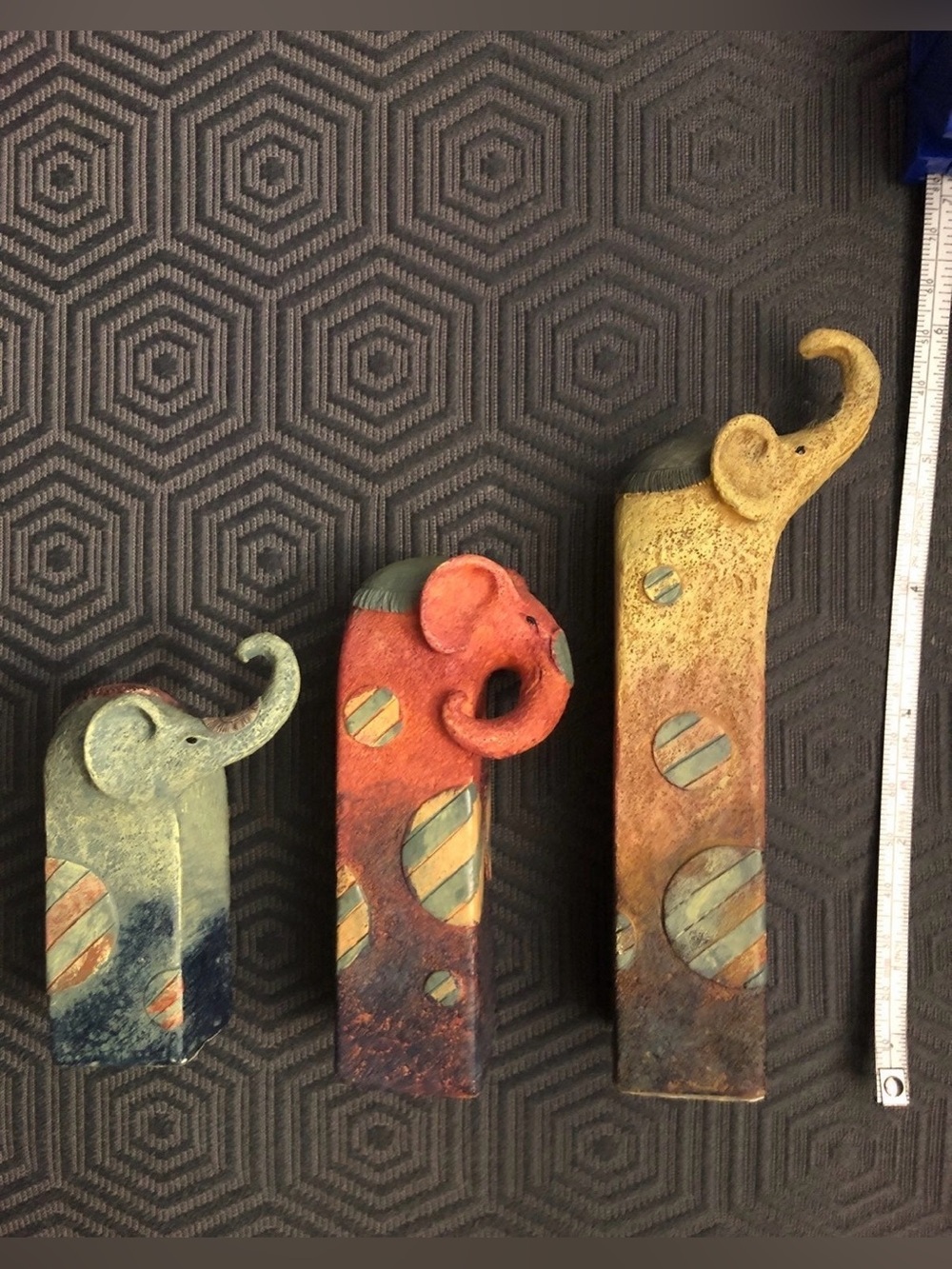 Cycladic Elephants -  Set Of Three